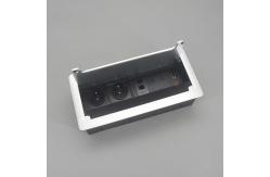 China USB 3.0 Brush Flip Up Power Outlet For Office Table supplier
