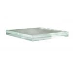 Smooth Edge Tempered Ultra Clear Low Iron Glass Customized for sale