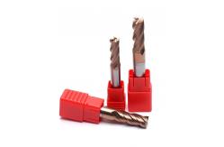 China Solid Square 1 8 4 Flute End Mill Diameter 1-20mm Tungsten Carbide supplier