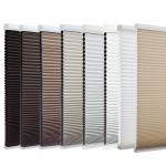 Cellular Shade Pleated Honeycomb Blinds Fabric Cordless Light Filtering for sale