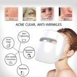 Wireless Led Facial Masks PDT Treatment Face Lift Skin Tightening Red Blue LED for sale
