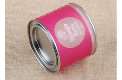 China Pink Metal Milk Lids Composite Paper Can For Seed / Crafts / supplier