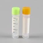 Medical Grade Polypropylene Screw Lips 2D Cryogenic Tubes For Science Lab