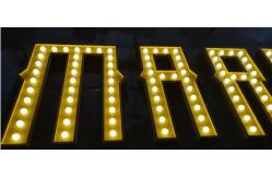 China Wear Resistance Illuminate Bubbles ODM IP68 Acrylic Box Letters supplier
