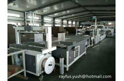 China Auto Folder Gluer Machine Inline Pp Strapper Pp Belt Heated Joint Inline supplier