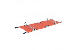 China Two Folding Medical Stretcher  Fire Rescue Transport Inverted Trianagular Leg supplier