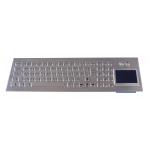 IP65 Kiosk Metal Rugged Keyboard With Touchpad And Number Keypad Vandal Proof keyboard