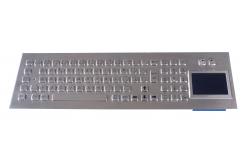 China IP65 Kiosk Metal Rugged Keyboard With Touchpad And Number Keypad Vandal Proof keyboard supplier