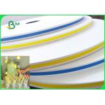 Food Grade 120gsm Straw Middle And Inner Paper Roll 13.5mm 14mm for sale