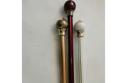 China 5.8 Metre Horizontal 0.4mm Ceiling Mount Double Curtain Rod supplier