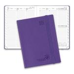 8.5'' x 6.5'' Weekly Planner Jul. 2023 - Jun. 2023 Purple With Customization Options for sale