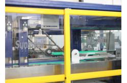 China Auto PE Film Heat Shrink Wrapper With Cardboard Trayer Wrapping Packing Machine supplier