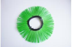 China Factory Direct Sales Injection Plastic Ring Brush Road Sweeper Plastic Disc Brush supplier