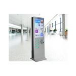 White 43 Inch Mobile Phone Charging Station Public Universal Advertising for sale
