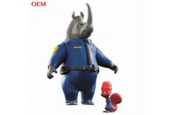 China Customized Toy Clawhauser And Bat Eyewitness Mini-Figure supplier