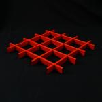 Interior Decoration Suspended Metal Grid Ceiling Tiles Open Cell Grille For Hall Office for sale