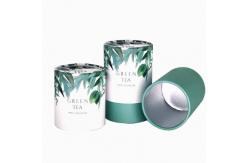 China Paper Tube Cardboard Tea Boxes Biodegradable Cylinder Tea Packaging supplier