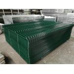 1.2x3.0m Pvc Coated Curved Metal Fence 3d V Bending For Airport for sale