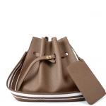 Genuine Leather Composite Bags  Women Handbags Fashion Cowhide Bucket Bag for sale