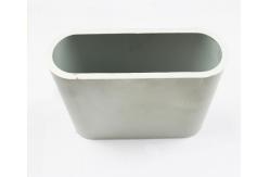 China High Precise Aluminum Die Casting Profiles Wood Grain Printed For Window OEM supplier