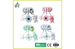 China Newborn 20cm Spiral Pram Toy With Rattle And BB Squeaky supplier