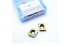 China Fracture Resistance Cermet Turning Tool Inserts Good Surface Smoothness CCMT09T304-1HQ PV2110 supplier