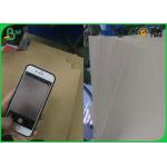 Recycled Pulp Material 70g Or Customized Size Brown Kraft Liner Paper For Packaging Box for sale
