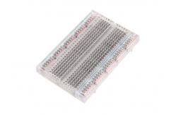 China Electronic 400 Point Breadboard Solderless Transparent supplier