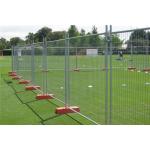 Site Hoarding Temporary Security Fence 2.4m Anti Climb Heras Fencing for sale