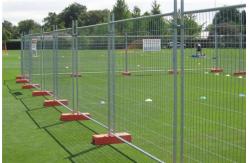 China Site Hoarding Temporary Security Fence 2.4m Anti Climb Heras Fencing supplier