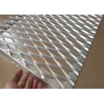 Powder Coated Home Decoration Aluminum Expanded Metal Mesh For Building Facade for sale