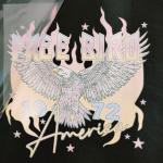 Customized Clothing Screen Printed Logo / T Shirt Transfer Printing Design