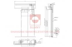 China Two Panel Side VVVF Synchronous Elevator Door Operator Mechanism supplier