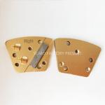 ASL Trapezoid  1/4PCD Single Bar  Magnetic Connection Diamond Grinding Shoes non-threaded for sale