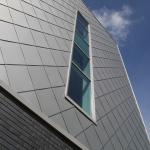 Flash Silver PVDF Aluminum Composite Panel High Dimensional Stability Advertisement Sheet