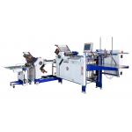 Automated Industrial Folder Machine Leaflets Brochure Folding Machine With Delivery Table for sale