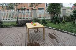 China Brown Wicker Rattan Garden Dining Sets , Conservatory Furniture Set supplier