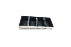China                  Rk Bakeware China Manufacturer-Nonstick Glazed 3 Straps Glazed Cinnamon/Package Roll Pan              supplier