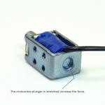 DC3V Mini Open Frame Push Pull Solenoid For Smart Locker for sale