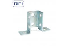 China Wing Shap Fittings 8 Hole  Unistrut Channel Fittings Galvanized Steel supplier