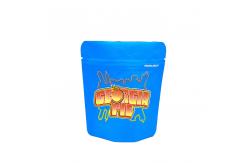 China Childproof 3oz Resealable Stand Up Pouches 4.75 Inch Foil Zip Seal Pouches supplier
