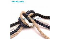 China Wear Resistance 3-Strand Polyester Rope supplier
