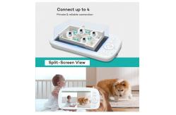China 5 Inch 720P HD Baby Monitor with 5000mAh Battery and Night Vision supplier
