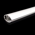 Motorized 78mm Roller Blind Aluminium Tube Bottom Rail 13 Cover for sale
