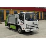 Middle Size Compression Rabish Carrier Rear Loader Compressed Garbage Truck for sale