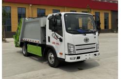 China Middle Size Compression Rabish Carrier Rear Loader Compressed Garbage Truck supplier