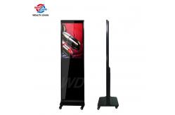 China Movable wheel design 32 kisok in windows system 350nits LCD screen UHD 1080P supplier