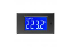 China Large Screen LCD Display AC Digital Ammeter 80 ~ 260V 5A CE FCC supplier