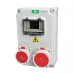 PC IP67 16A 230V Maintenance Power Distribution Box IEC Standard for sale