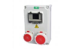 China PC IP67 16A 230V Maintenance Power Distribution Box IEC Standard supplier